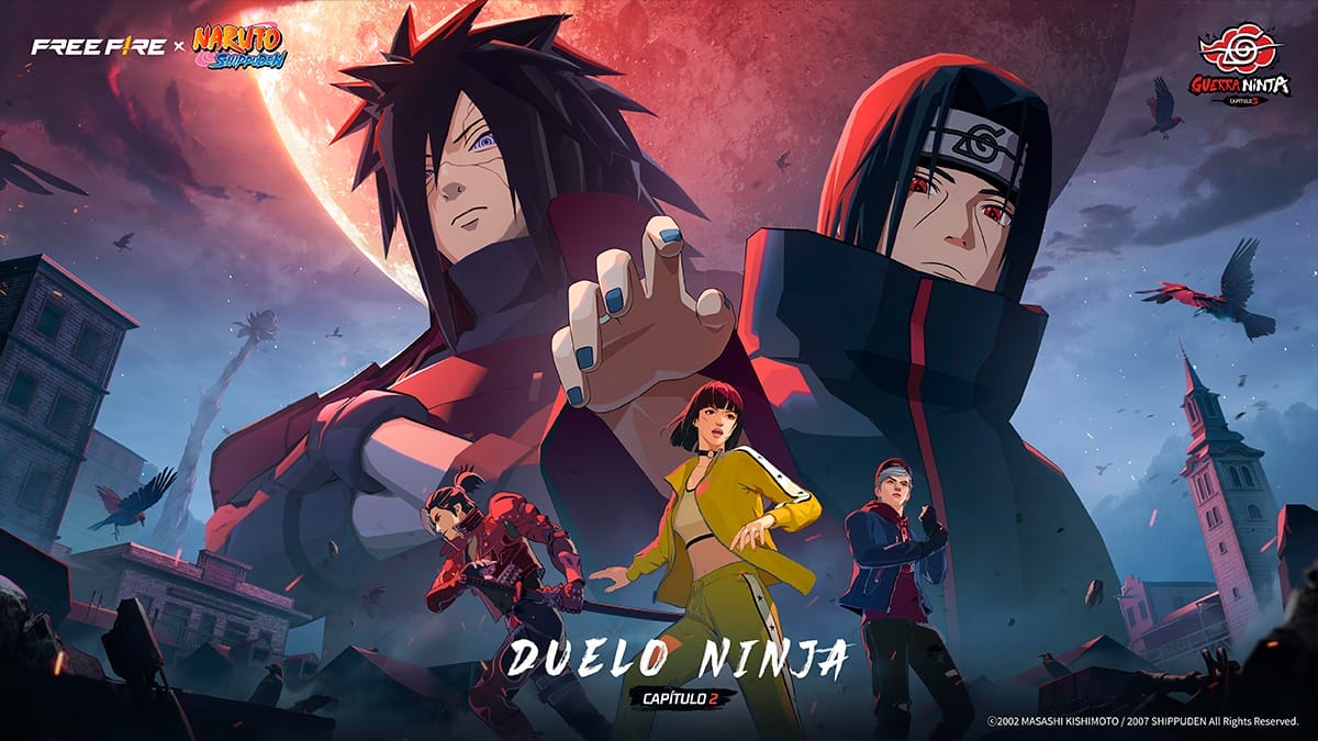 Free Fire x Naruto Shippuden Capítulo 2: Guerra Ninja