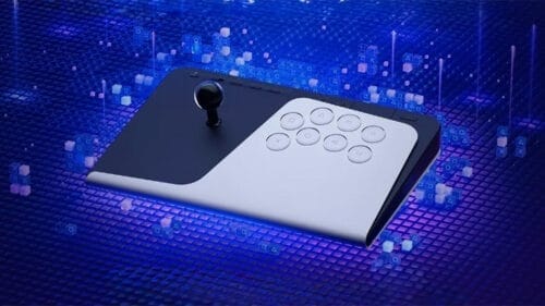 Imagen renderizada del FlexStrike, el primer fight stick para PS5 y PC