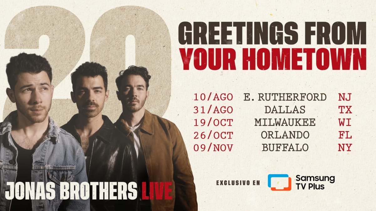 Fechas para Jonas Brothers Live