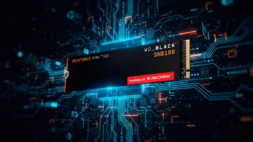 SSD WD_BLACK SN8100 NVMe SSD con tecnología PCIe Gen 5.0