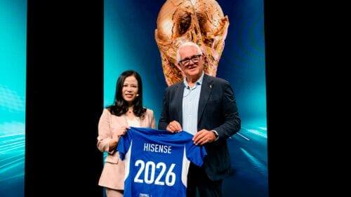 Hisense se suma como patrocinador oficial de la Copa Mundial de la FIFA 2026