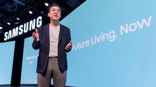 Samsung en el IFA 2025, presentando AI Home