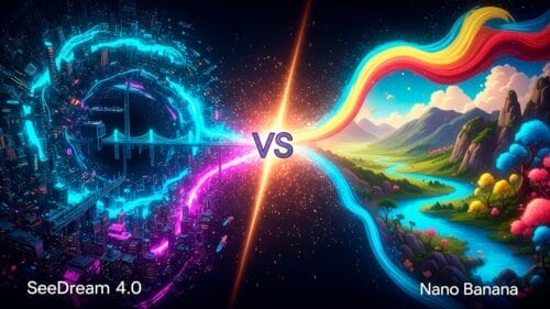 Imagen representativa de las Inteligencias artificiales generativas de Imágenes: SeeDream 4.0 vs Nano Banana