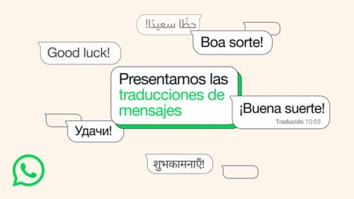 Traducciones en WhatsApp