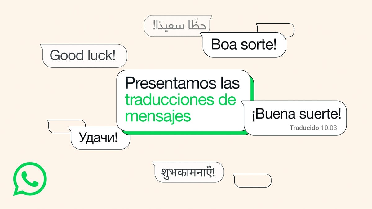 Traducciones en WhatsApp