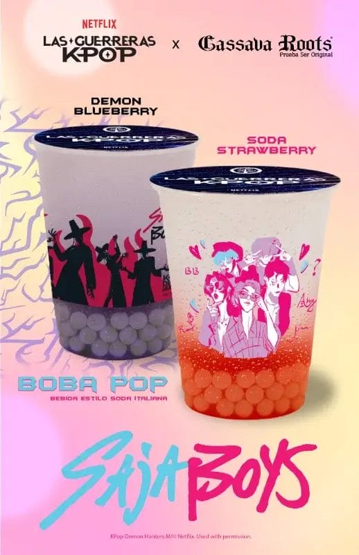 Bebida inspirada en saja boys - Cassava Roots