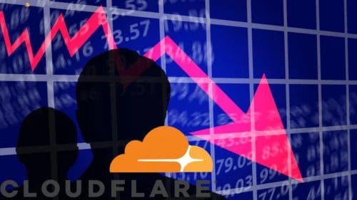 Sea cae Cloudfare en internet y en la bolsa