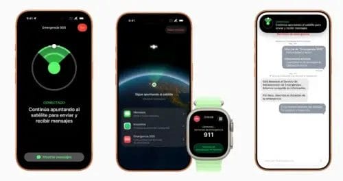 Emergencia SOS vía -iPhone Apple Watch