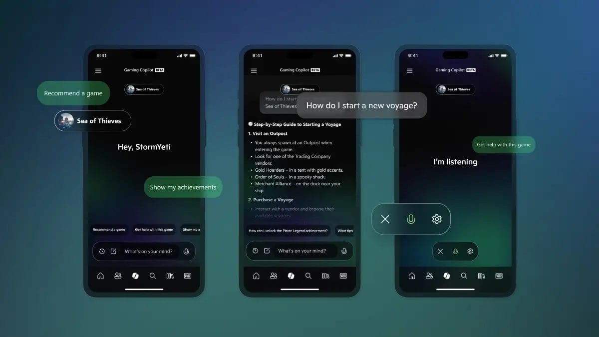 Gaming Copilot disponible en móviles