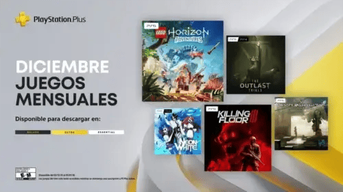 Juegos PlayStation Plus del mes de Diciembre 2025