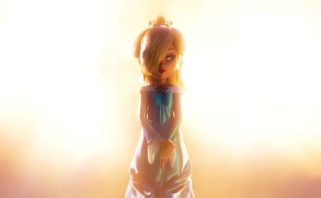 Super Mario Galaxy La Película captura pantalla - Rosalina