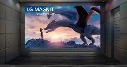 LG MAGNIT Active Micro LED, de 136 pulgadas