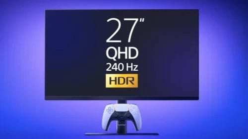 Monitor Gaming de 27 pulgadas de Sony, con carga para el Dualsense
